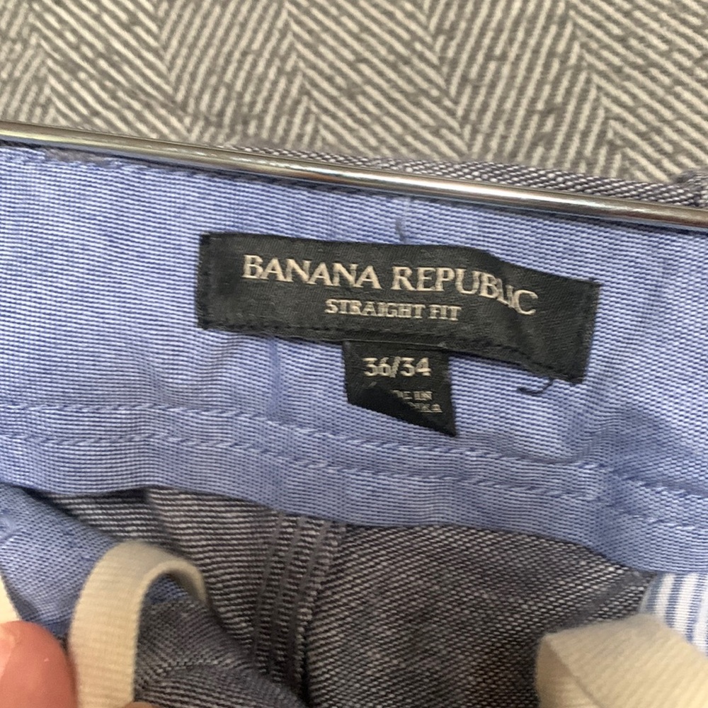 Banana republic men’s linen/cotton pants